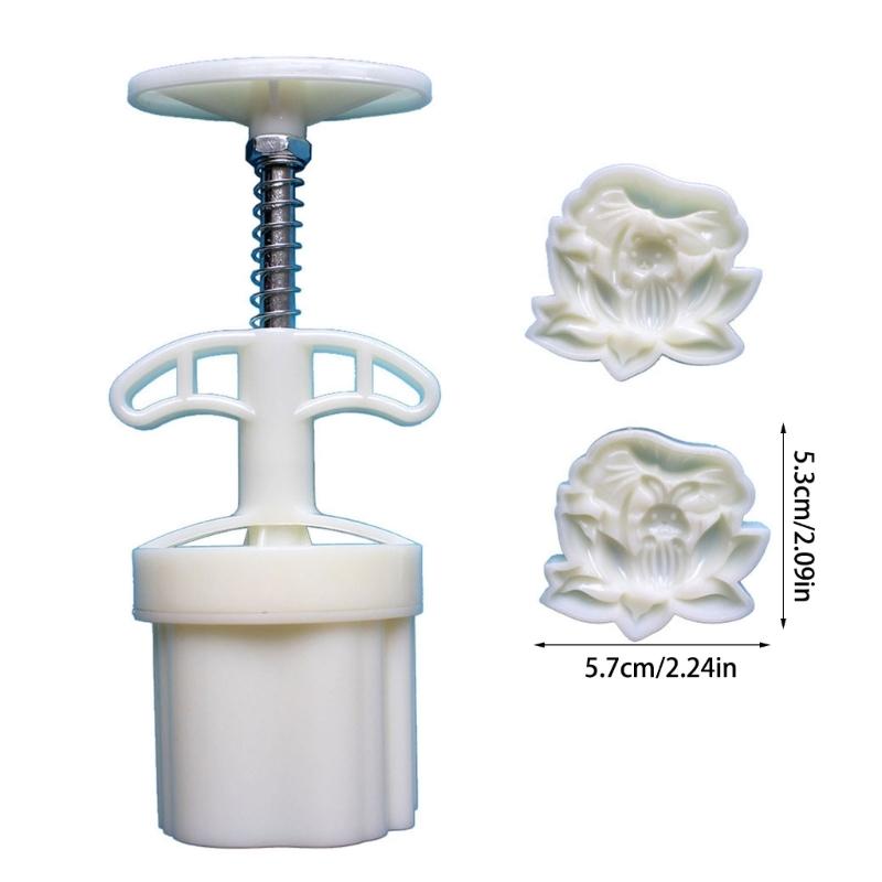 Professional 50g 75g Mooncakes Maker Mould Set Effective Plastic Baking Utensils For Cakes Pastries And Snacks