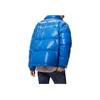 Levis FW22 Zipper Printed Long Sleeve Down Jacket Men Jackets Blue A5163-0001