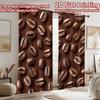 2D Flat Photography Backdrop Popular Background Cloth Coffee Beans Layout 100% Polyester Birthday Party for Suitable for
