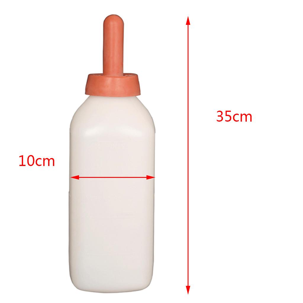 Calf Feeding Bottle Plastic Thickened Milk Feeder with Control Valve for Weaning Cattle Goat Lamb Livestock