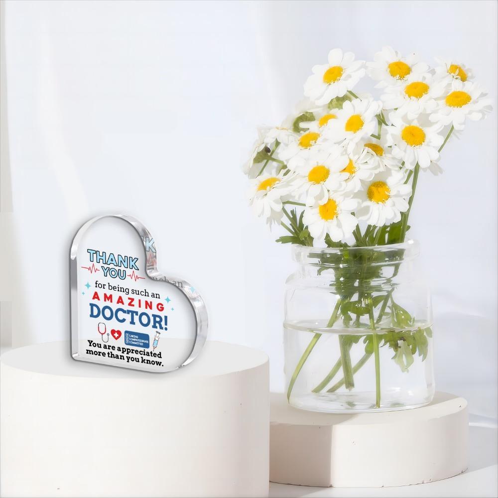 Best Doctor Trophy Plaque - Unique Thank You & Retirement Gift for Physicians