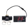 Motorcycle KOSO Water Temperature Mini Meter For XMAX250 300 NMAX CB 400 CB500X Sensor Water Temp Adapter Scooter And Racing