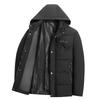Winter Parka Thick Warm Men's Hooded Coat Puffer Jacket Men Thick Windproof Cotton Outwear Male Snow Cold-proof Padding Coat
