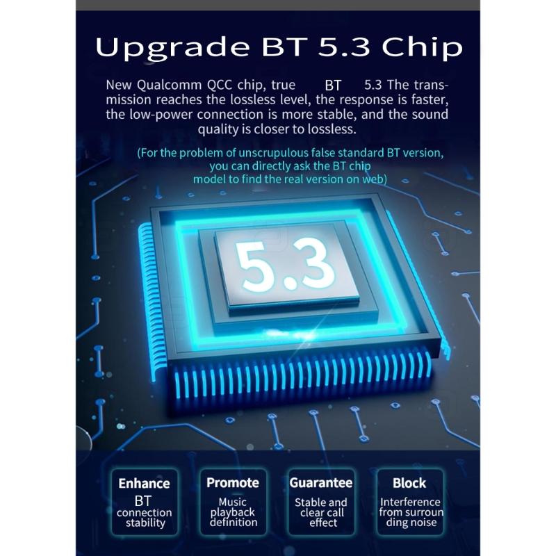 BT5.3 USB Wireless  Transmitter  Transmitter APTX/APTX-LL/APTX-HD/APTX Adaptive For Computer TV Car Speaker