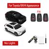 Toyota Rav4 Otomatik Modeller İçin Uygun Anahtar Kılıfı 2 3 Düğmeli Akıllı Anahtar Kılıfı Uzaktan Kumanda Çantası Anahtarlık Yaratıcı Hediye Koruyucu Kılıf Otomatik
