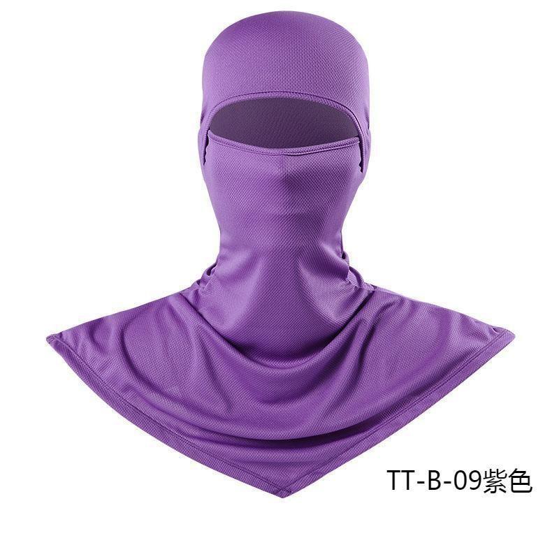 Male face mask UV protection cycling hood neck protection fishing sun protection full mask