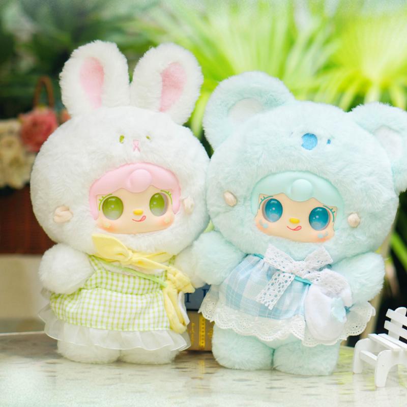 Yooki 400% V2 Wish Pocket Series Plush Blind Box Cartoon Collectible Doll Exquisite Bedroom Decoration Surprise Mystery Box Gift