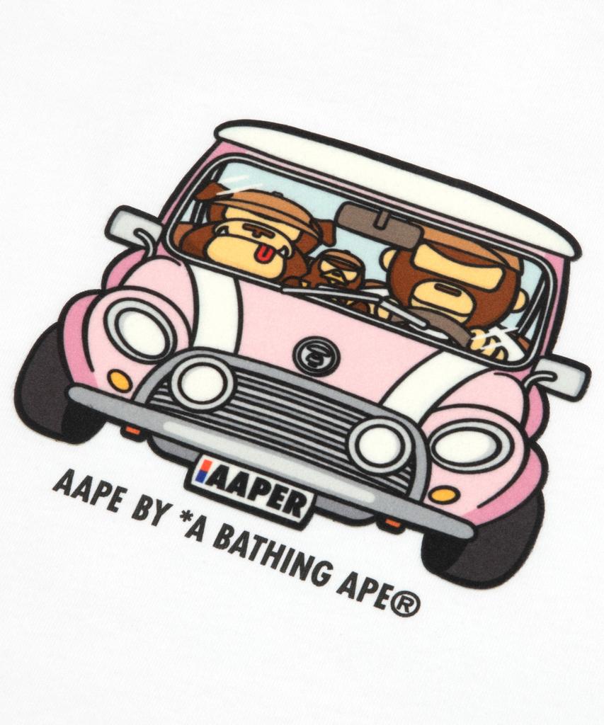 Eipeu Aaper Graphic T-Shirt White / Aaptem1827Xxqwhx