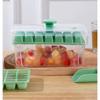 1PC Ice Cube Mold for Summer Storage of Household Beverages and Alcoholic Beverages Simple Ice Maker Press Storage Ice Cube Box