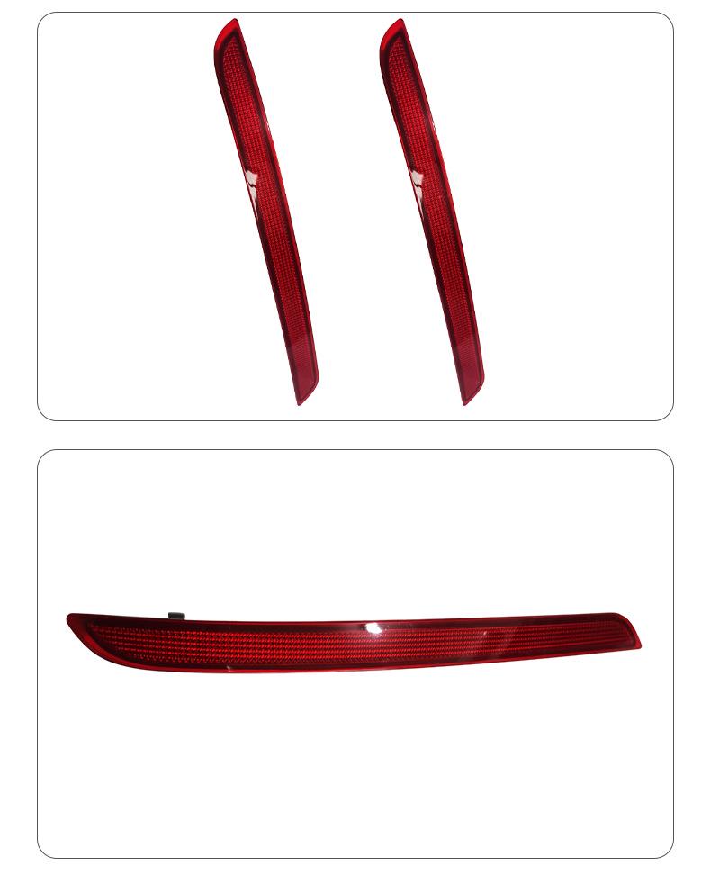 Mercedes-Benz ML166 Heckstoßfänger Reflektor: Antikollisions-, wasserdichter Streifen.