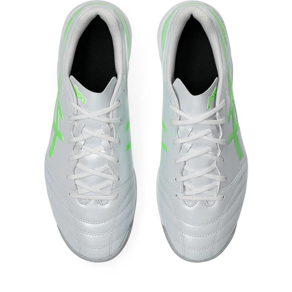 ASICS DS LIGHT CLUB TF 1103A112 Soccer Unisex Size 106 Size 3E Shoes, Adult, (White/Green Gecko), 27.5 cm,