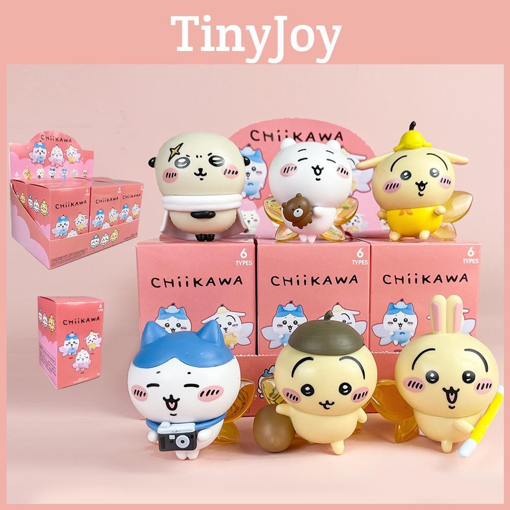 Joke Bear Chiikawa Pvc Figure Set With Blind Box Packaging For Anime Collectors And Fans