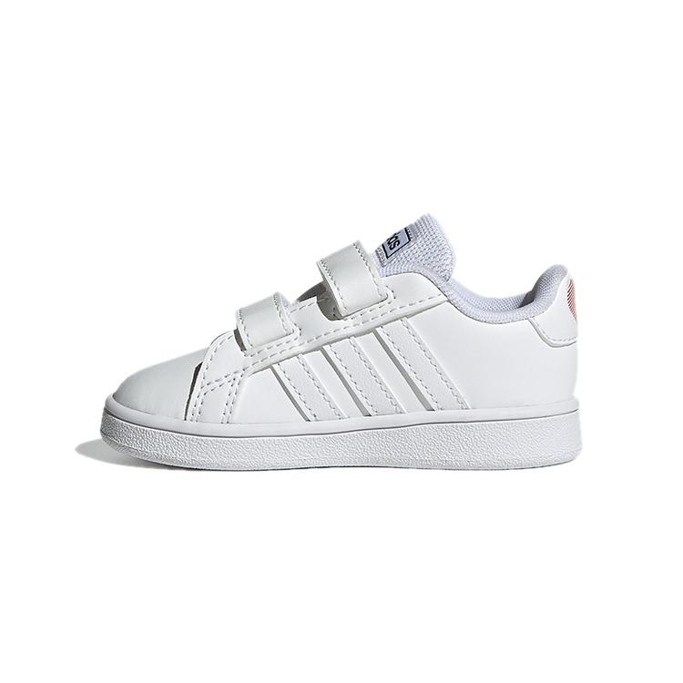 (TD) adidas neo Grand Court I White Baby H02290 EU 23