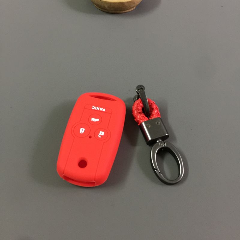 2 3 4 Button Silicone Car Key Cover Case Protect Skin Bag For Honda Accord Crv Hrv Civi Ix Crosstour Acura Odyssey Fit City Jazz