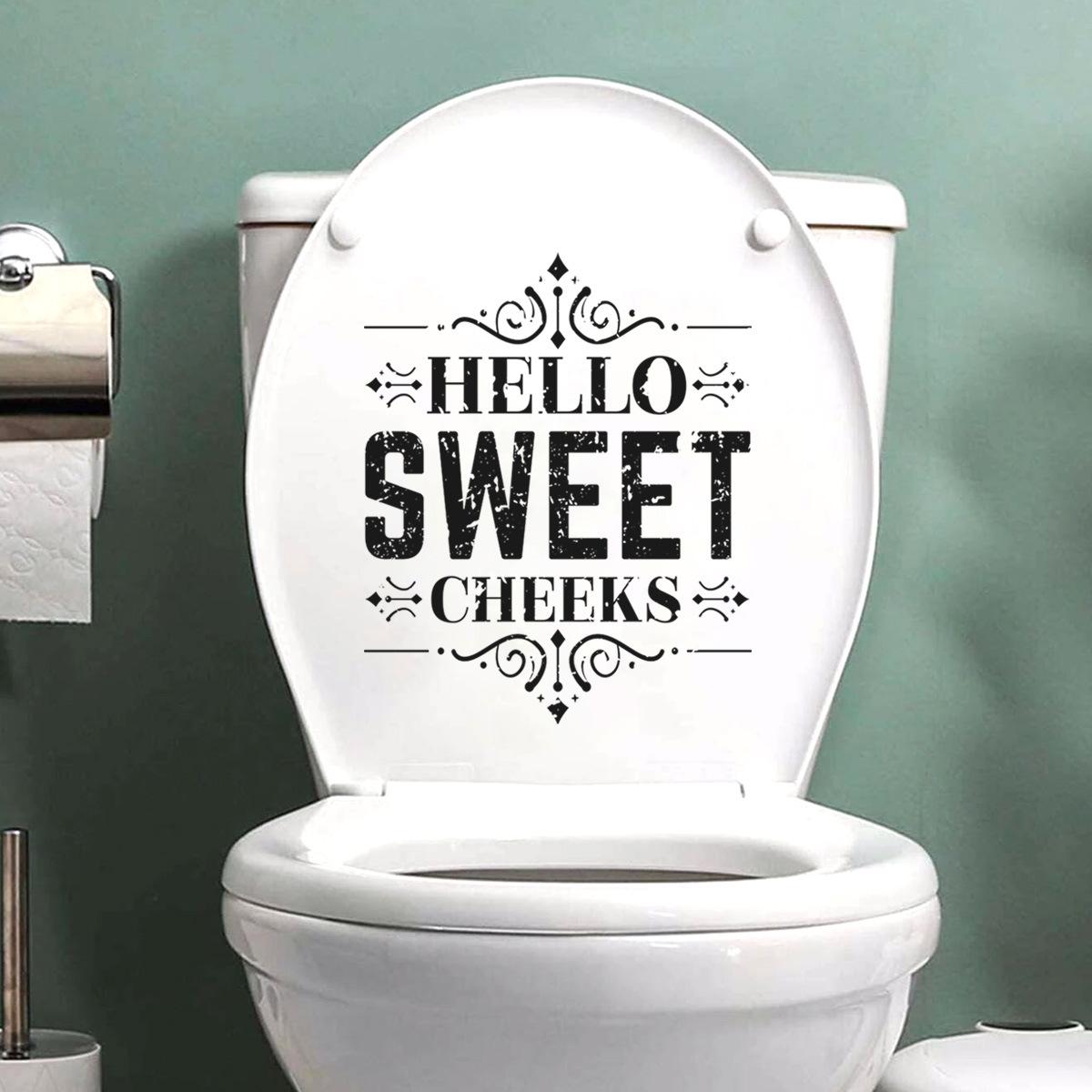 

Английские слоганыweetWall стикер Happy Day Ванная комната Туалет украшения стены стикеры