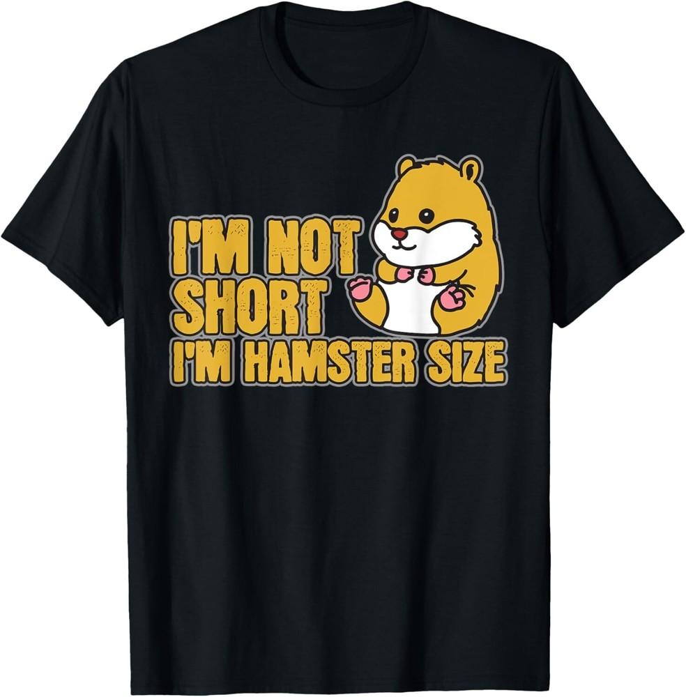 

Hamster T Shirt Hammy Short Size Gift Funny Pet Animal Tee Gift Unisex T-Shirt 3XL