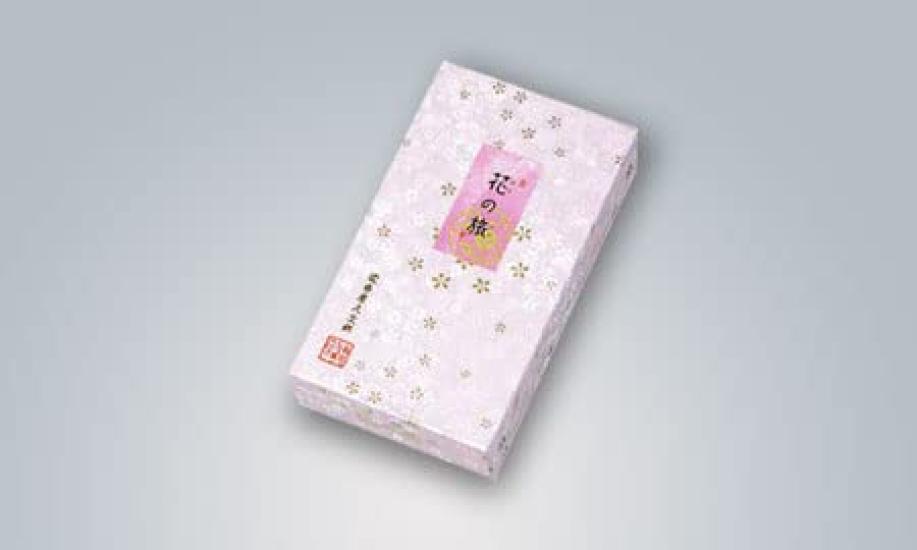 Hana No Tabi Cherry Blossom Scent, Low-Smoke Incense, Floral Scent, Home Incense, Benefits Yoga, Meditation, Mindfulness, and Relaxation [Safe and