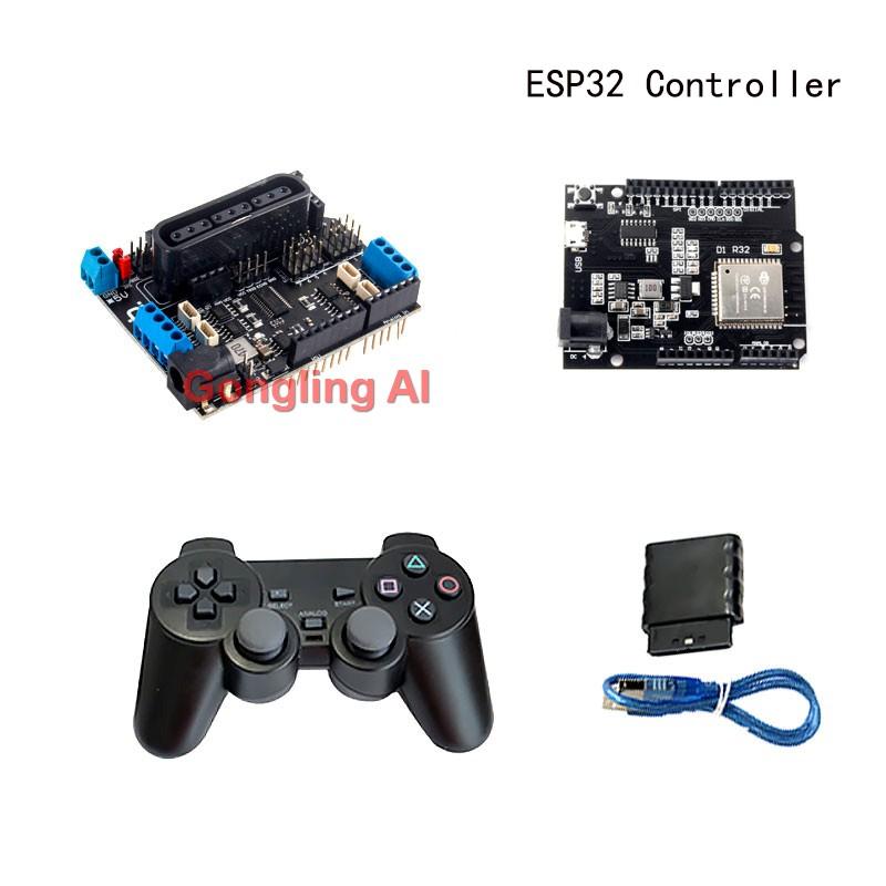 6 DOF Robotic Arm DIY Kit Multi Dof Robot Servo Grasping Maker Education Construction For Arduino ESP32 Programmable Robot Arm