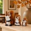 Window Placement Animal Figurine Realistic Textured Piece for Shelf Styling, Scene Layouts, and Display Corners