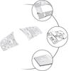 Silver Alloy Steering Wheel Button Cover Trim For Jaguar F-Pace F-Type Xe Xf