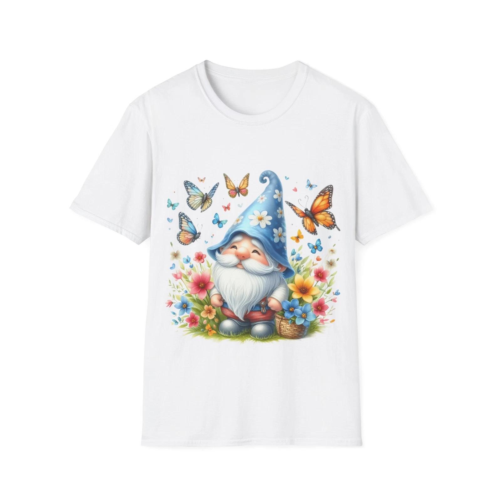 Happy Easter Gnomes Shirt Cute Easter Bunny Celebrate Easter Softstyle T-Shirt L