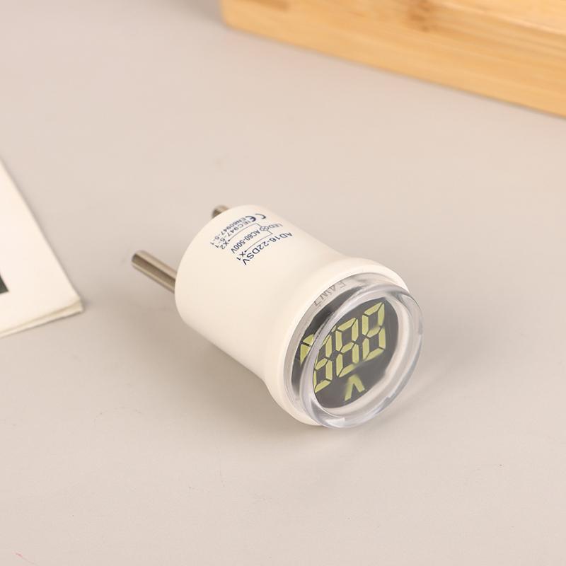 

Voltage Meter LED Digital Display Voltmeter Indicator LightPilot Lamp Tester Detector Tool