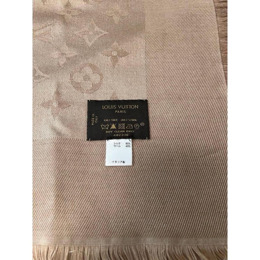 Used LOUIS VUITTON Large Stole Monogram