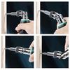 Multiuse Ratchet Screwdriver Set With Magnetic S2 Alloy Steel Bits For Various Home Professional Repair Assembly Tasks
