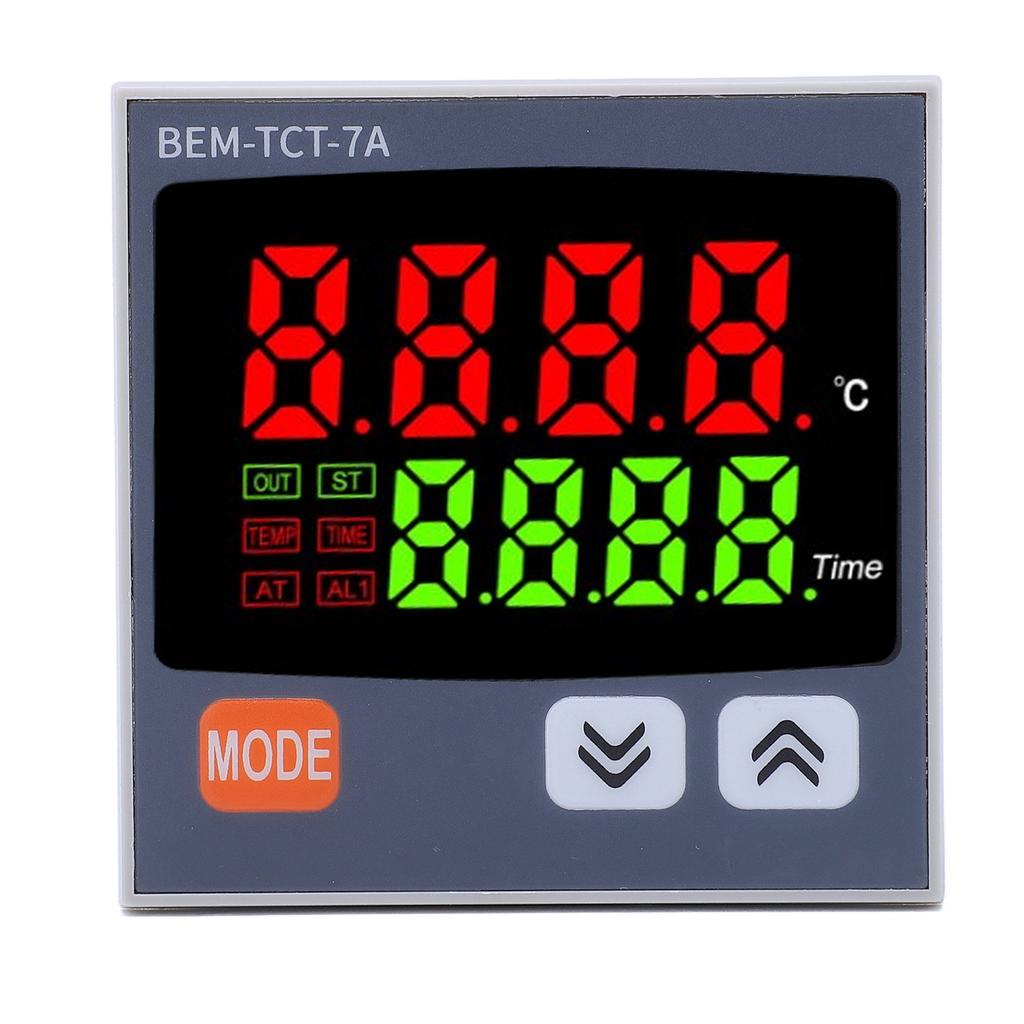 Thermostat Time Digital Display K Type Input Multifunctional Thermostat for Heat Press Machine