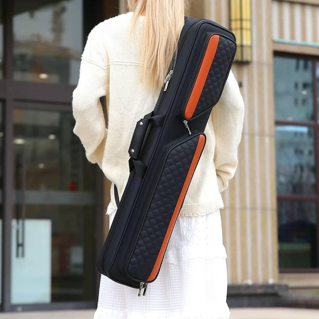 Queue-Tasche mit Reißverschluss Sportausrüstung Lederähnlich