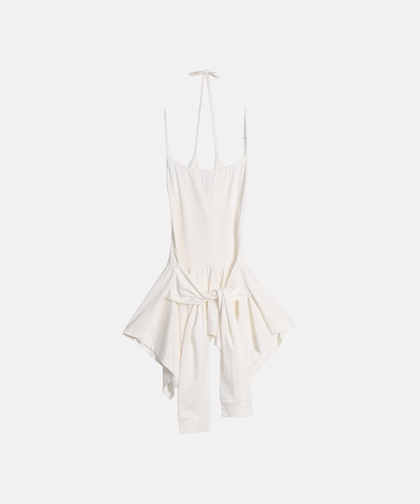 Aesimeteuli Double Layer Tie Ops / Ivory