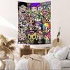 Japan Anime TTokidokiS Printed Large Wall Tapestry Hanging Tarot Hippie Wall Rugs Dorm Home Decor