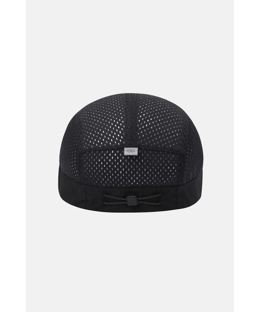 Koolongseupocheu Unisex Woven Hybrid Panel Cap Qerex26191Blk