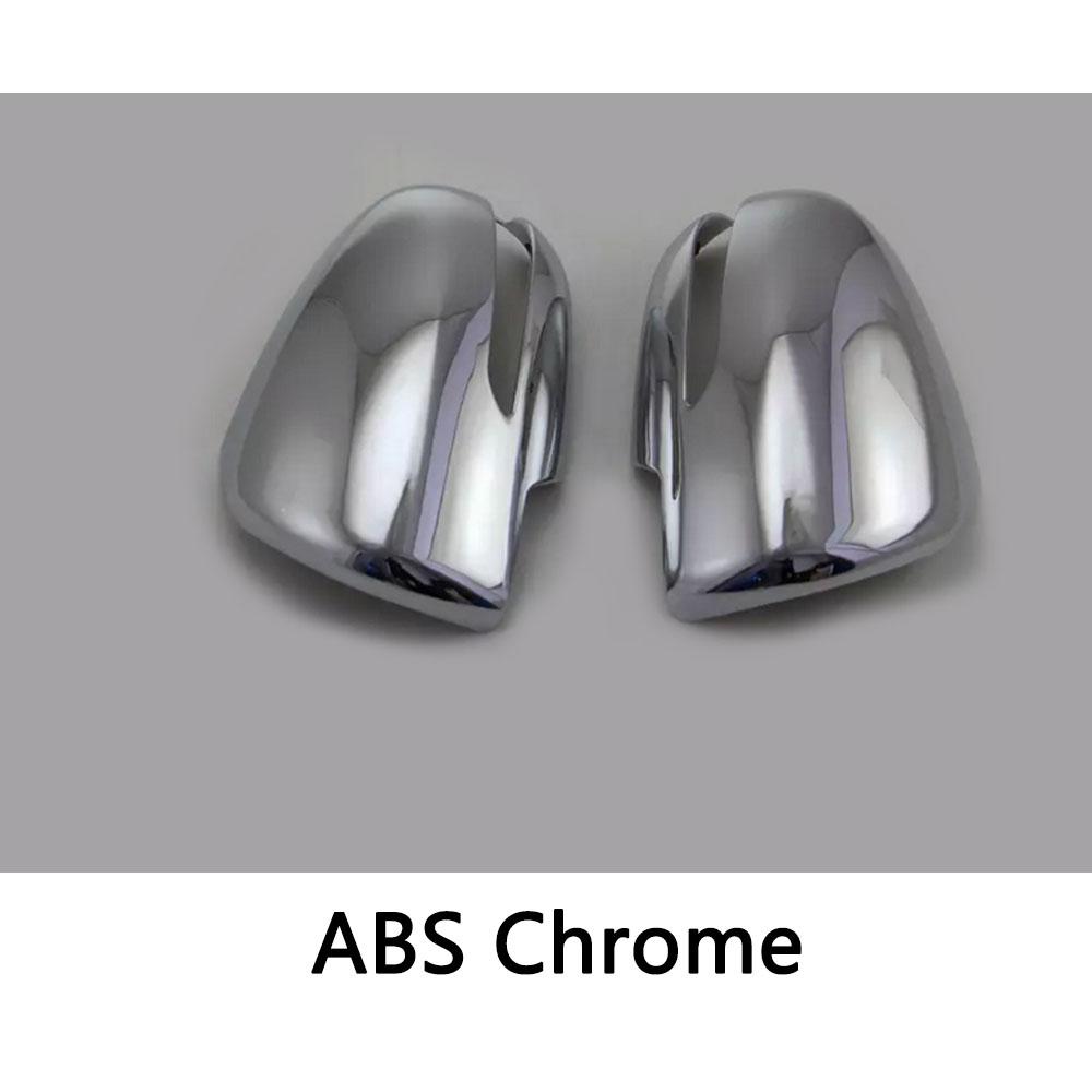 For Suzuki Vitara 2016 2017 2018   Car ABS Chrome Stick Rear View Rearview Side Glass Mirror Cover Frame Eyebrow 2pcs