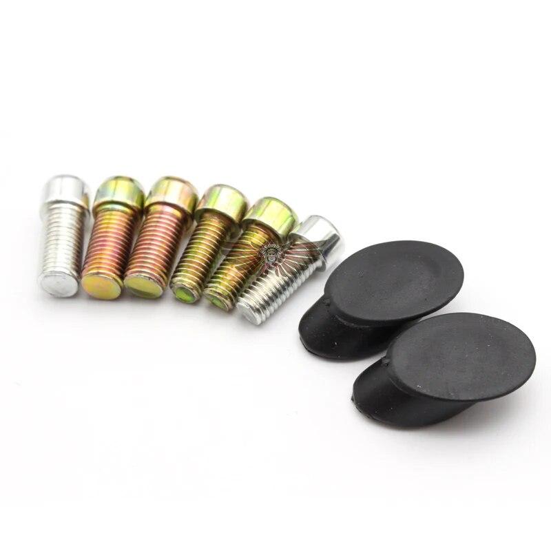 Černá univerzální zpětná zrcátka na motocykl 8mm 10mm pro Yamaha FZ1 FAZER FZ6 FZ6R FZ8 XJ6 MT-07 MT-09 FZ9 FZ-09