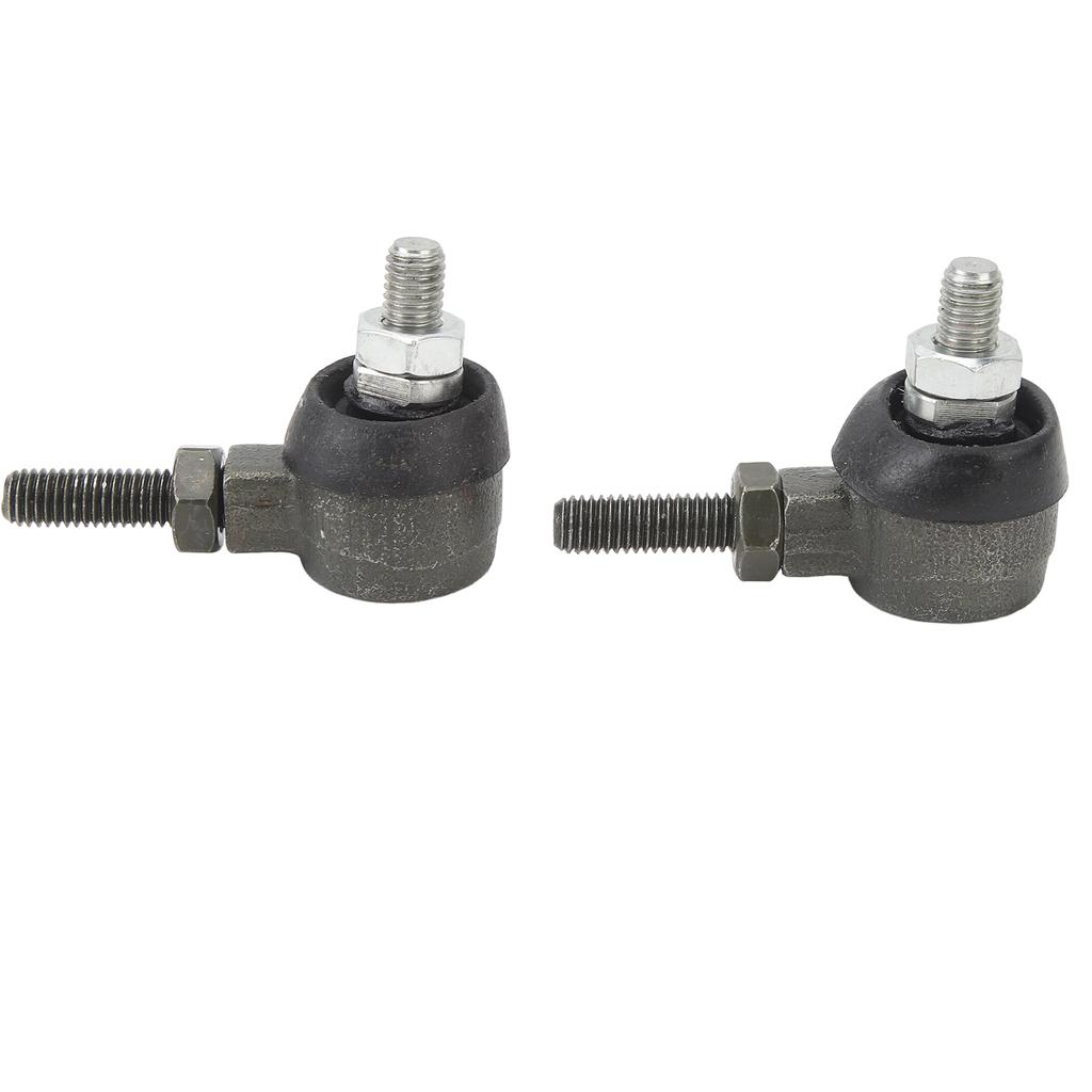 1Pair Tie Rod End Ball Joint M8 Thread High Strength Tie Rod Ball Joint For 110GKG‑2 49FM5‑E GO KART ATV MOPED
