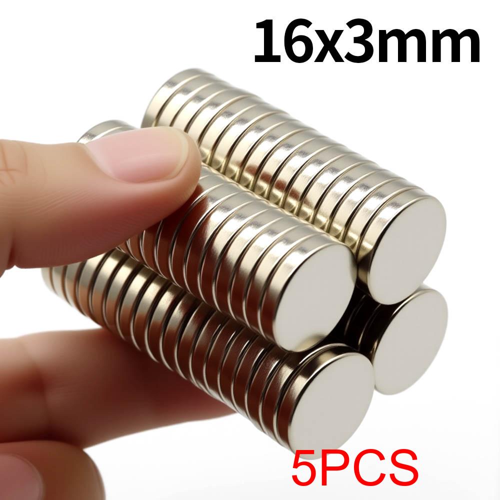 16x3mm Super Strong Neodymium Magnet N35 NdfeB Permanent Magnetic imanes Round Powerful Magnets Refrigerator Magnet