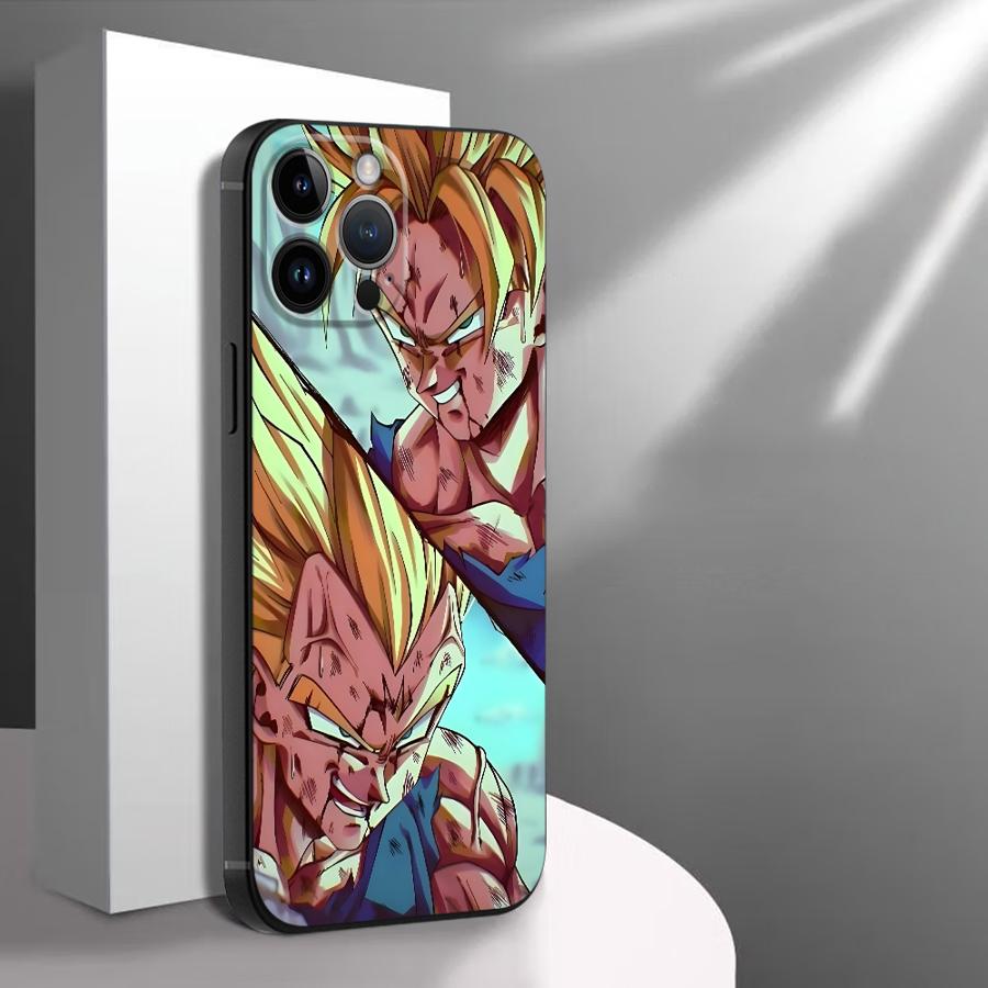 Dragon Ball Interesting Goku Black Soft Phone Cover Case for iPhone XR 17Air XS Max 13 12 11 17 Pro Max 15 16 14 Plus 7 8