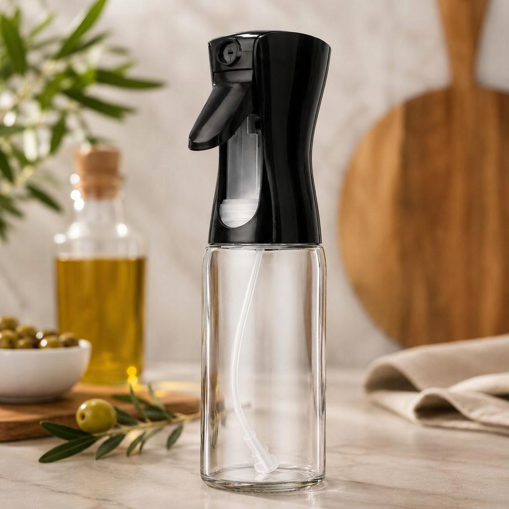 Oil Sprayer Dispenser 220ml Glass Oil Dispenser