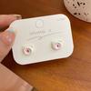 Creativity Cartoon Funny Little Monsters Ear Stud Earrings for Women Retro Fashion Personality Opal Evil Eye Y2K Jewelry Gift