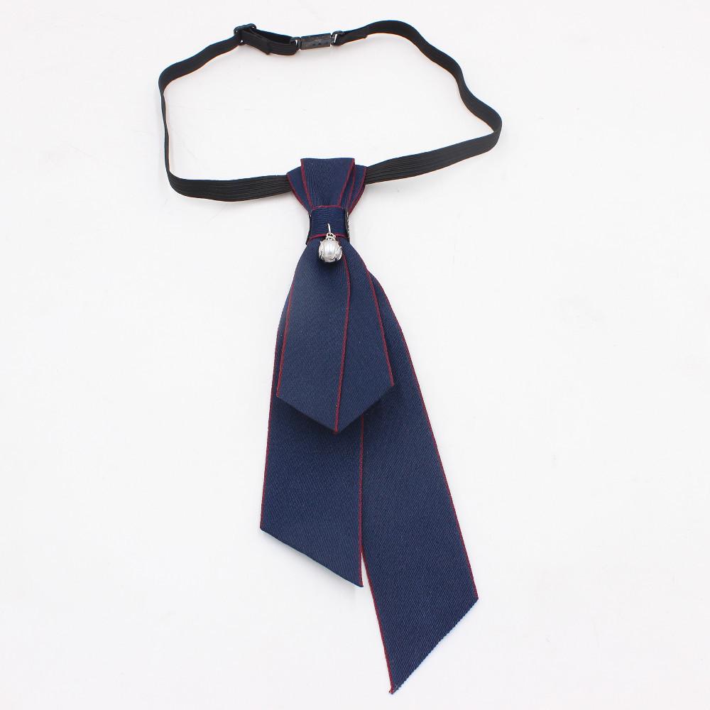Spring Trendy Unisex Academy Style Shirt with Small Bow Tie