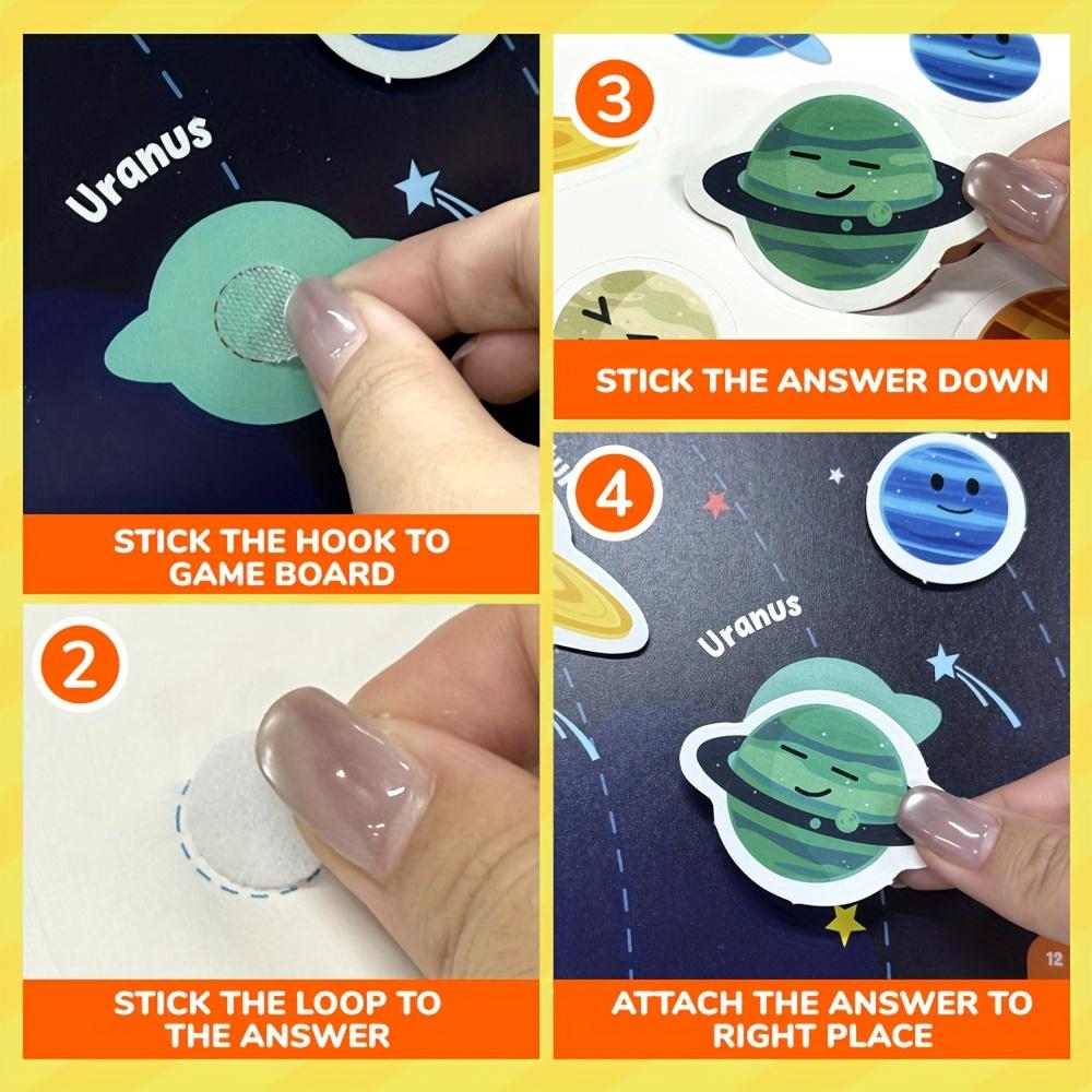 DIY Montessori Busy Book for Toddlers Quiet Book for Kids with 6 Themes Animal Preschool Learning Activities Educational Toys