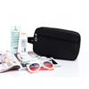 Trousse de toilette imperméable à double couche pour hommes et femmes - Organisateur de maquillage de voyage grande capacité