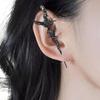 Gothic Crow Ear Cuff With Thorns Designs Jewelry Accessory for Trendy Fashion Enthusiasts Seek Unique Styles Daily Use