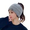 Women's Chic Knit Headband: Warm, Trendy, Ponytail-Friendly, Japanese & Korean Autumn/Winter Style