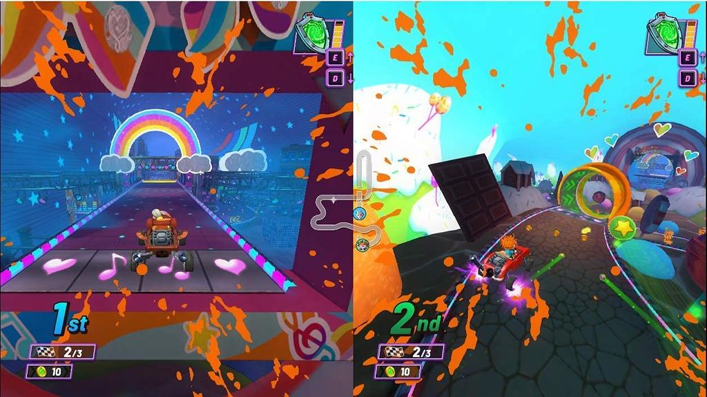 Nickelodeon Kart Racers 2 Grand Prix Nord Switch (Import America) -