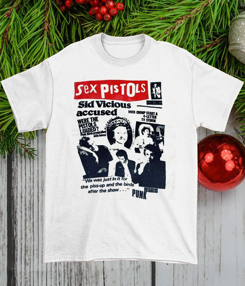 

Sid Vicious Collection Unisex S234XL White Shirt FN174 Unisex T-Shirt L