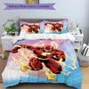 3pcs Flash superhero Duvet Cover Set, 1 Duvet Cover + 2 Pillowcases (No Insert), High-Definition Print for All Seasons,Durable yy251103045