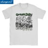 Green Day T-Shirt Klassisches Rockmusikband T-Shirt Übergroß Kurzärmelig Punk Street Style Herren und Damen Oberteile