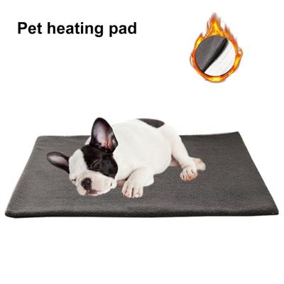 Self-Heating Pet Pad Detachable with Thermal Body Heat Reflecting Core Warming Plush Bed Cushion